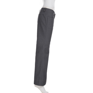 solid color trousers