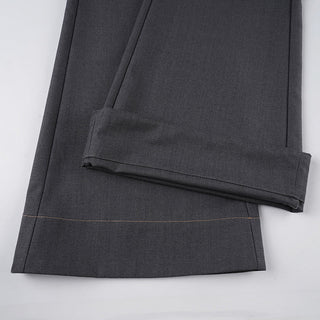 solid color trousers