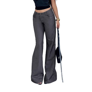 solid color trousers