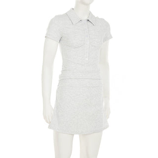 pleated swing skirt