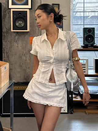 wooden ear blouse