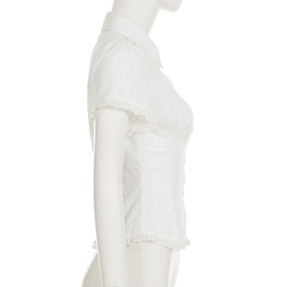 wooden ear blouse