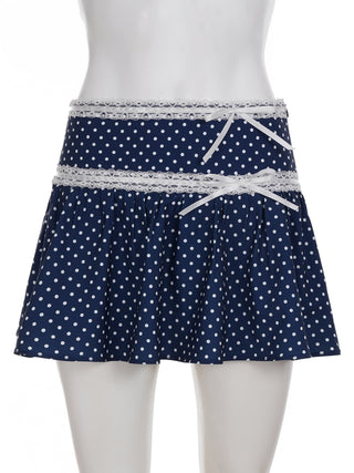 polka dot skirt
