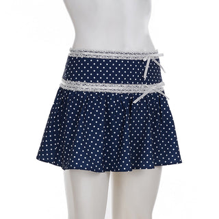 polka dot skirt
