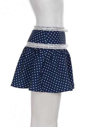 polka dot skirt