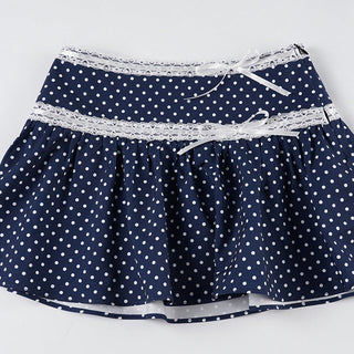 polka dot skirt