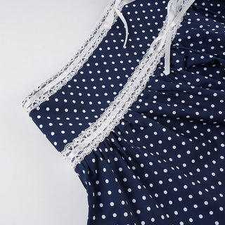 polka dot skirt