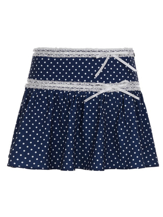polka dot skirt