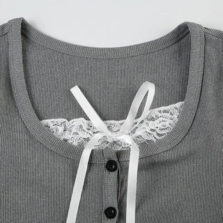 bandage button top