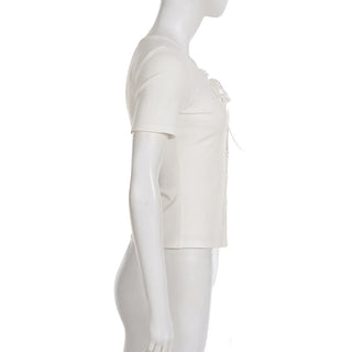 bandage button top