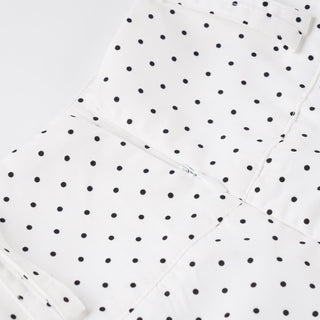polka dot skirt