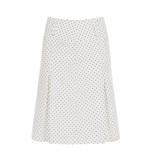 polka dot skirt