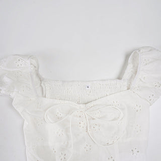 puff lace Top