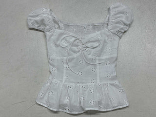 puff lace Top