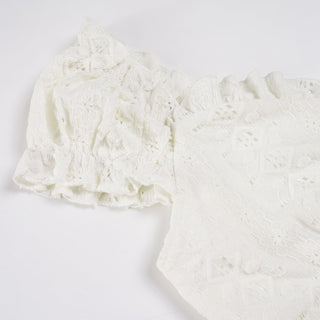 stringy selvedge Top