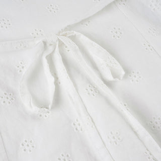white strap dress