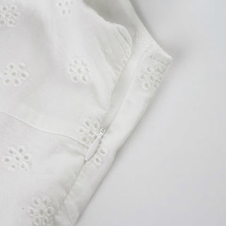 white strap dress