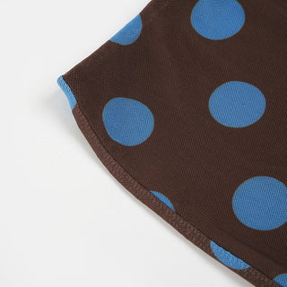 polka dot mesh skirt