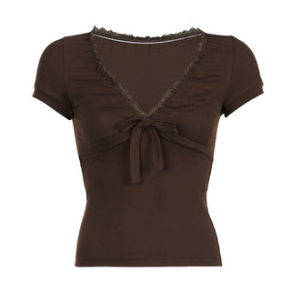 lace patchwork Top