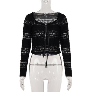 lace cardigan top