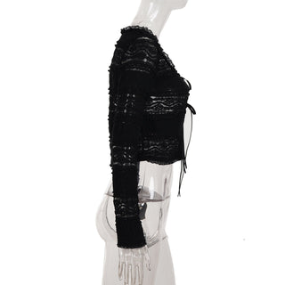 lace cardigan top