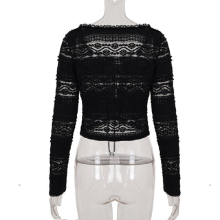 lace cardigan top