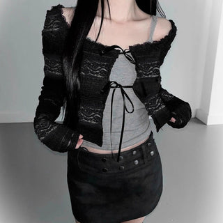 lace cardigan top