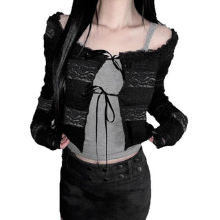 lace cardigan top
