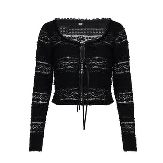 lace cardigan top