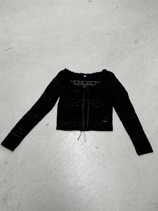 lace cardigan top
