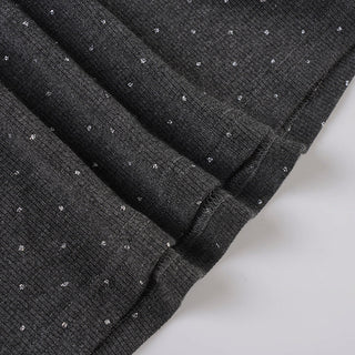 polka dot scarf top