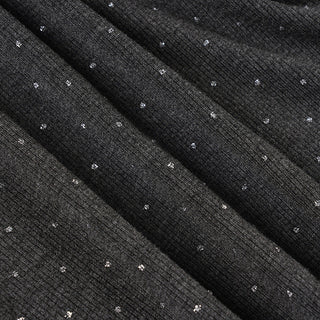 polka dot scarf top