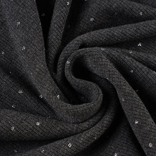 polka dot scarf top