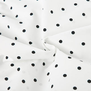 polka dot puff Top