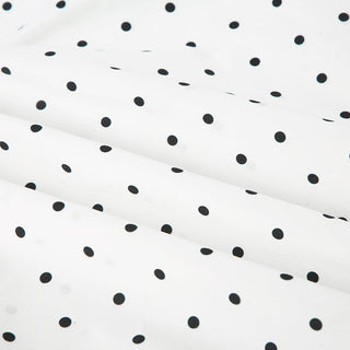 polka dot puff Top