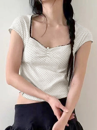 polka dot Top