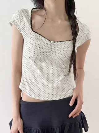 polka dot Top