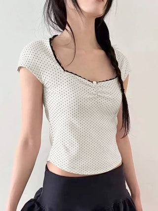 polka dot Top