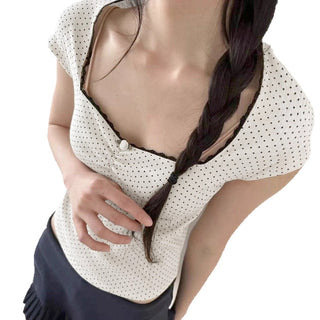 polka dot Top