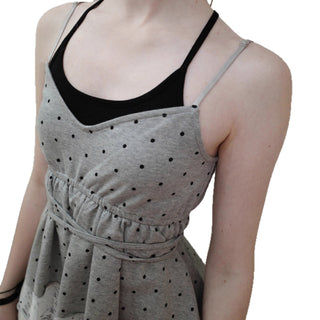 polka dot halter Top