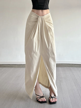 high slit skirt