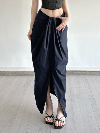 high slit skirt