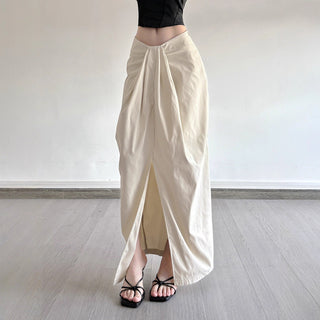 high slit skirt