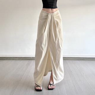 high slit skirt
