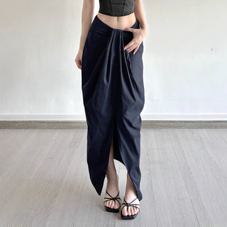 high slit skirt