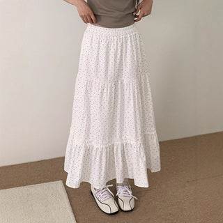 polka dot skirt
