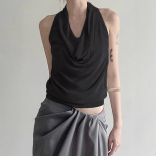 backless knit Top