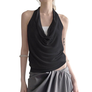 backless knit Top
