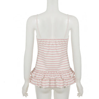 ruffled spaghetti top