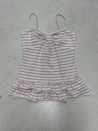 ruffled spaghetti top
